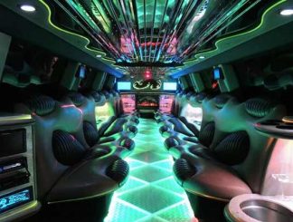 Hummer limo interior Orlando